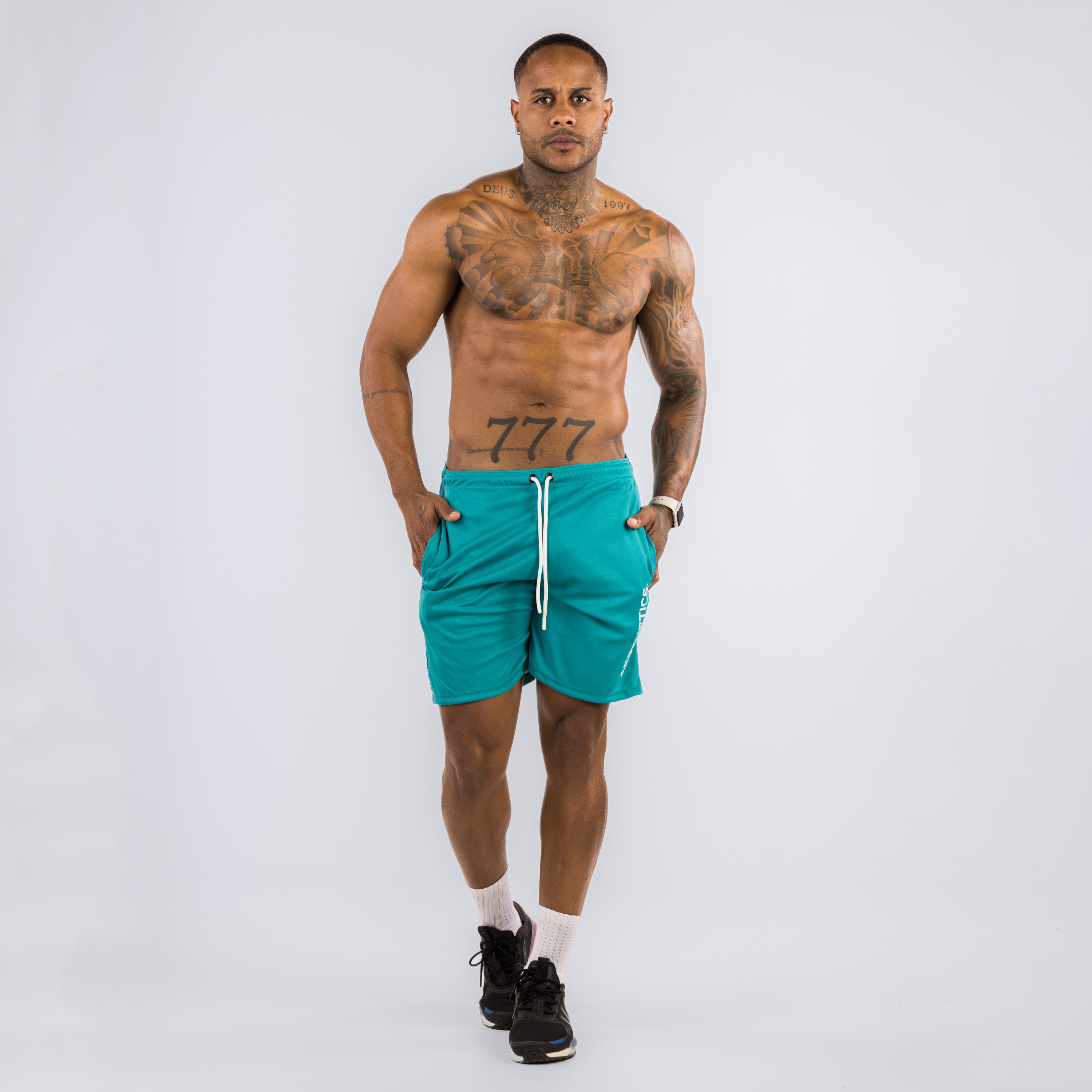 Shorts Dryfit Aesthetics Verde Jade - Metamorfose Brasil