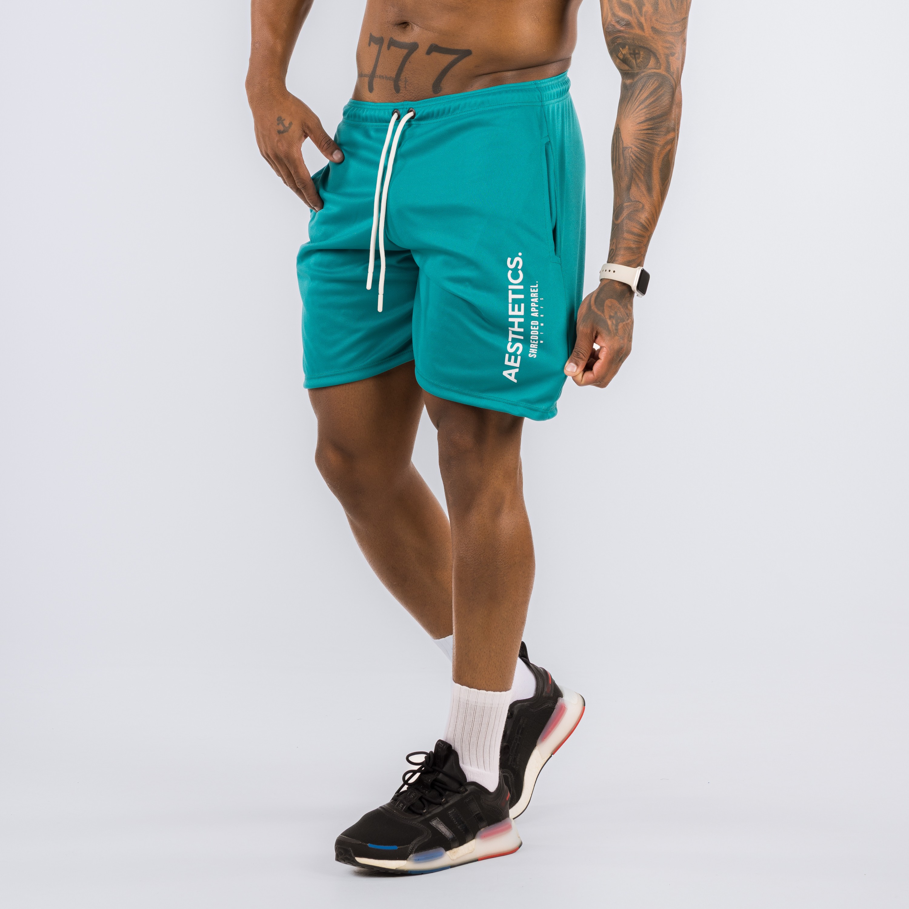 Shorts Dryfit Aesthetics Verde Jade - Metamorfose Brasil