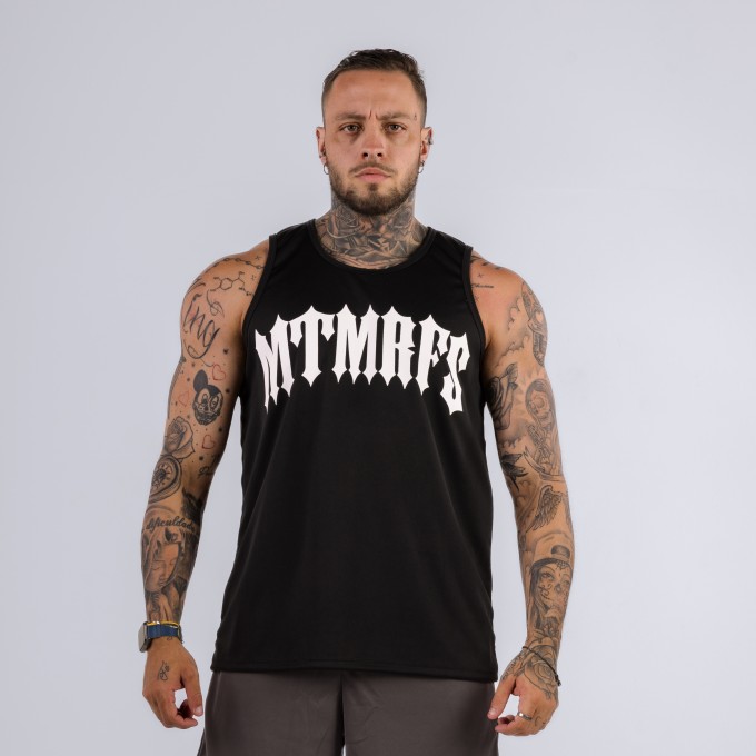 Regata Machão DryFit Tribal Preta