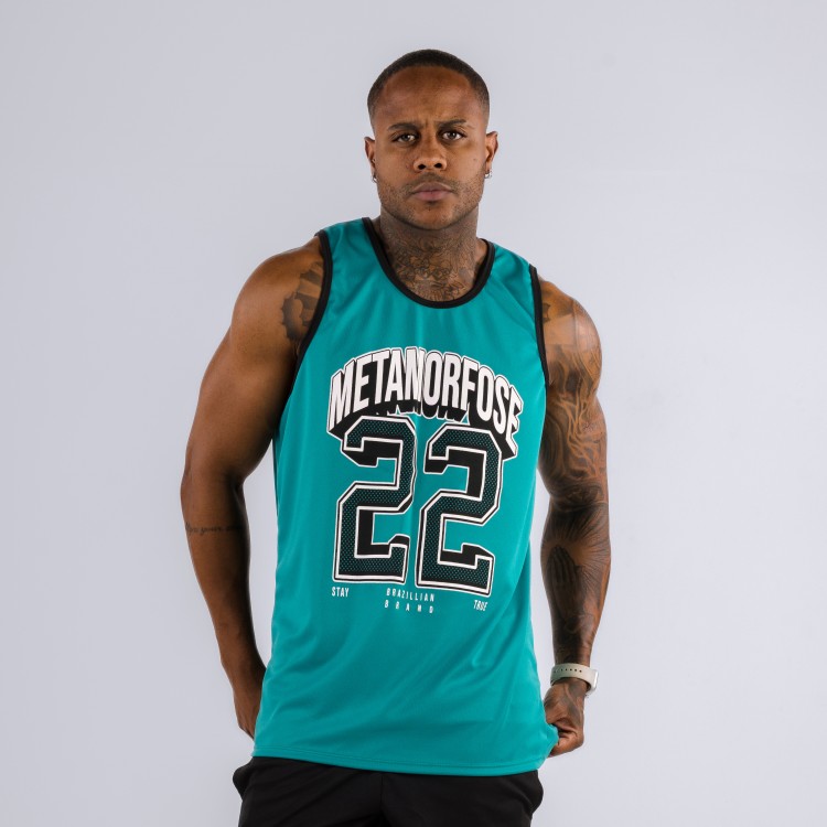 Regata Machão DryFit 22 Verde Jade