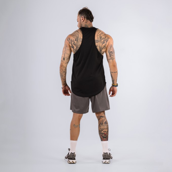 Regata Cavada Anatomic DryFit Pitbull Preta