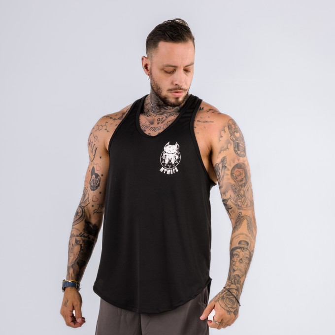 Regata Cavada Anatomic DryFit Pitbull Preta