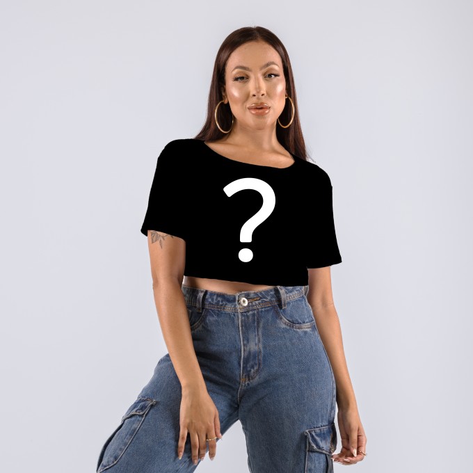 Cropped Feminino Supresa