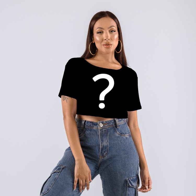 Cropped Feminino Supresa