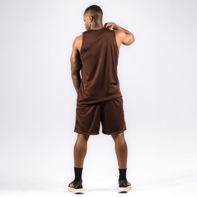 Regata Machao DryFit Aesthetics Brown Marrom