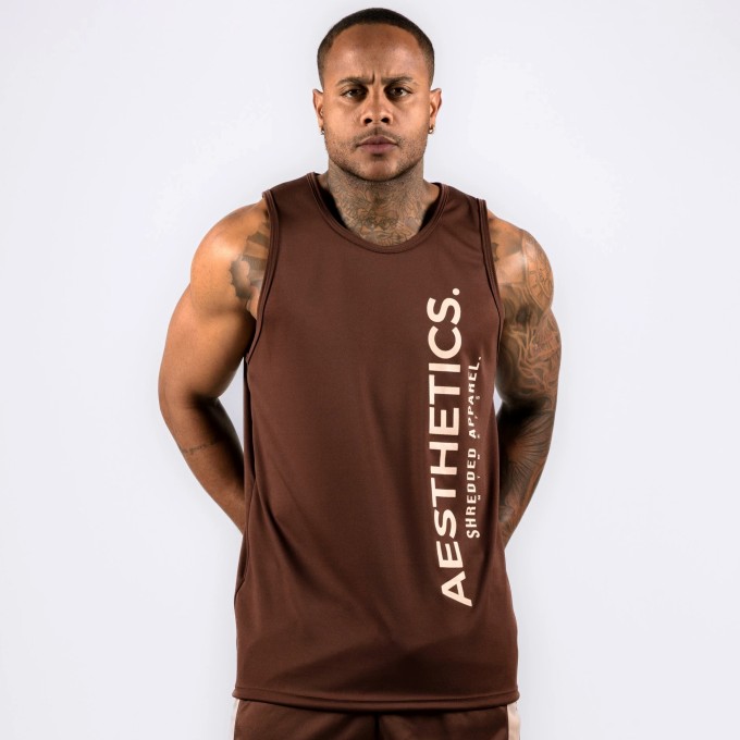 Regata Machao DryFit Aesthetics Brown Marrom