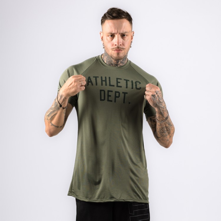 Camiseta Haglan Aerodry Athletic Dept Verde Militar