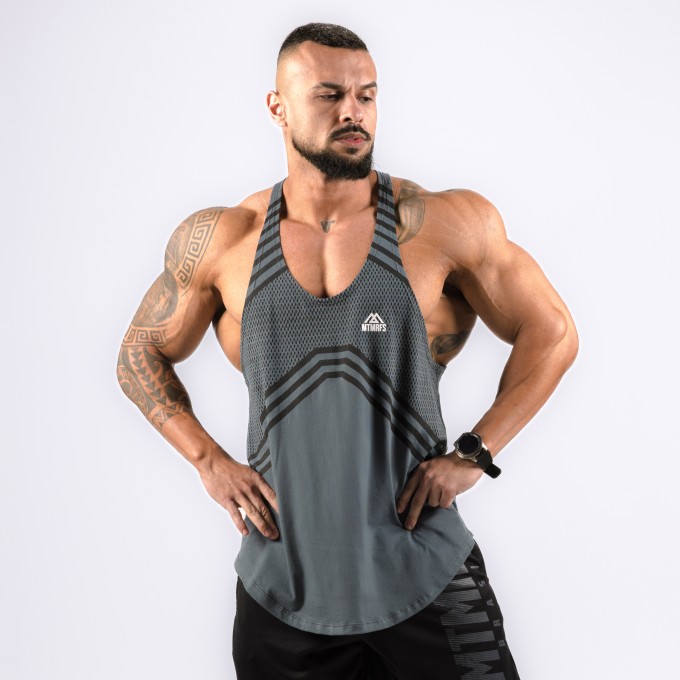 Regata Cavada Anatomic Bridge Cinza Chumbo