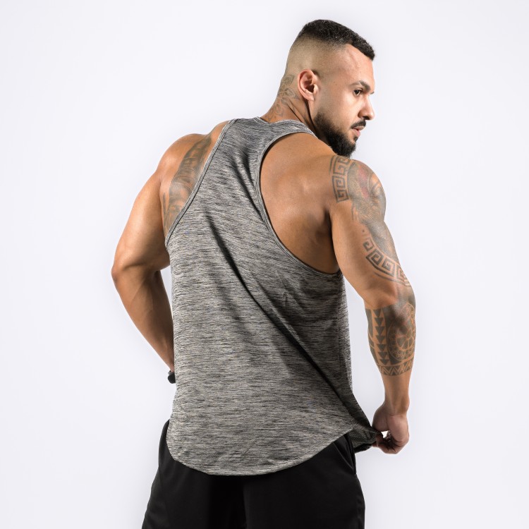 Regata Cavada DryFit Sports Mescla Cinza