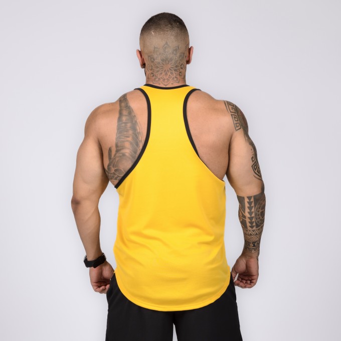 Regata Cavada Anatomic Dryfit ARMY Amarela
