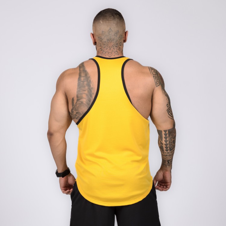 Regata Cavada Anatomic Dryfit ARMY Amarela
