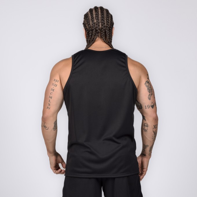 Regata Machao DryFit Skulls Preta