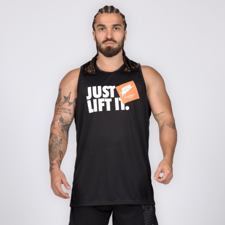 Regata Machao DryFit Just Sports Preta