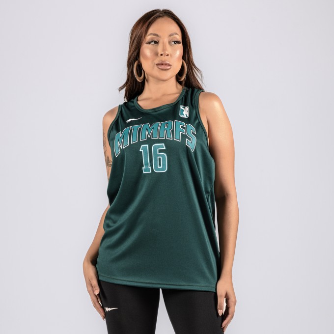 Regata Feminina DryFit Celtics Verde Escuro