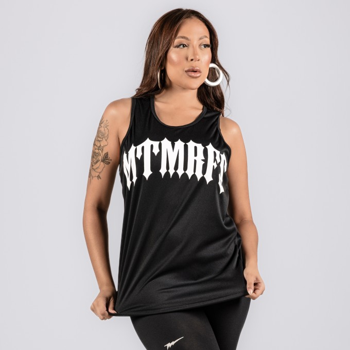 Regata Feminina DryFit Tribal Preta