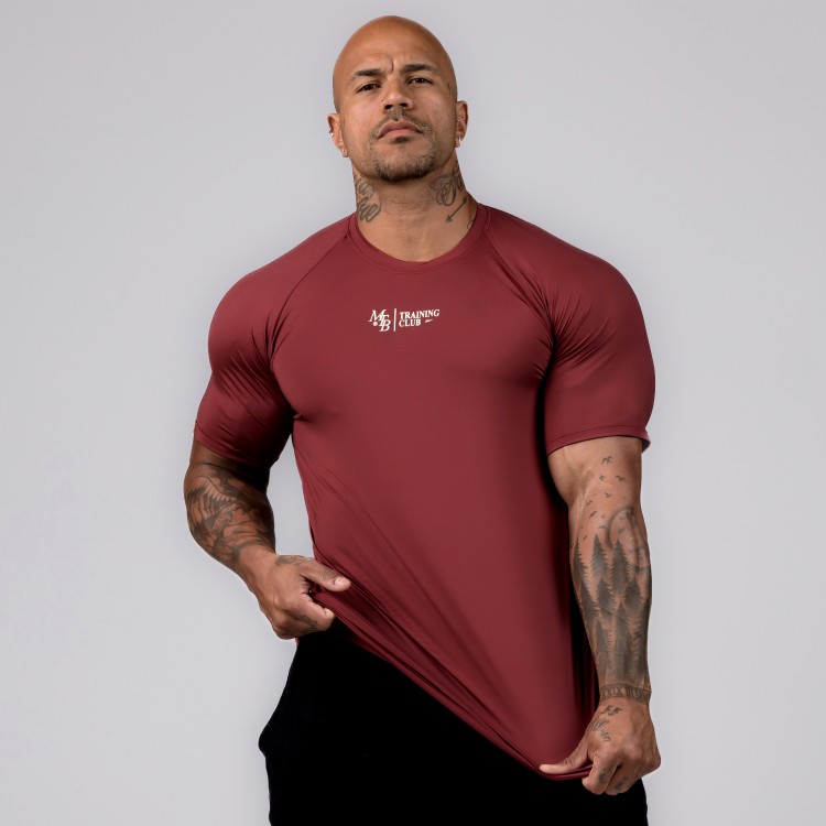 Camiseta Haglan DryForce Club Vinho