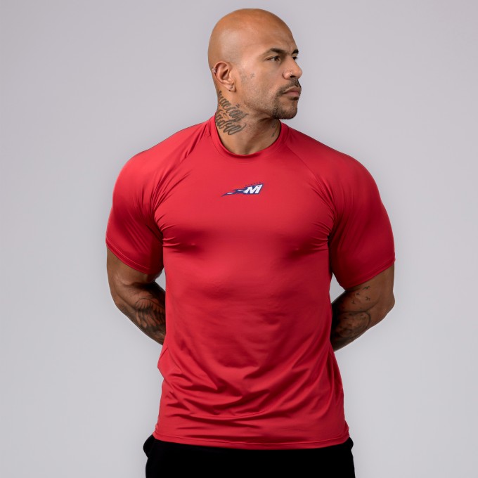 Camiseta Haglan DryForce Fire Vermelha