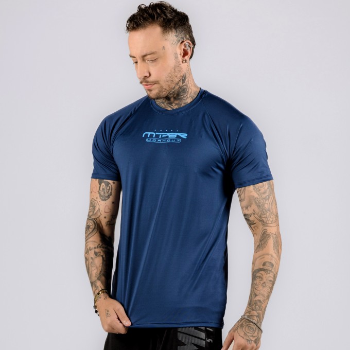 Camiseta Haglan DryForce Nocturne Azul Marinho