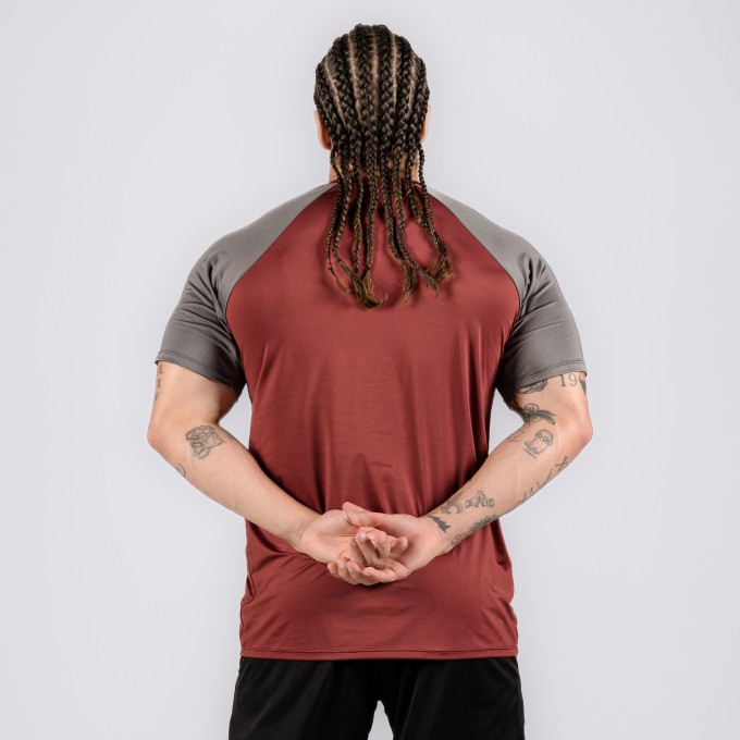 Camiseta Haglan DryForce Rumble Vinho