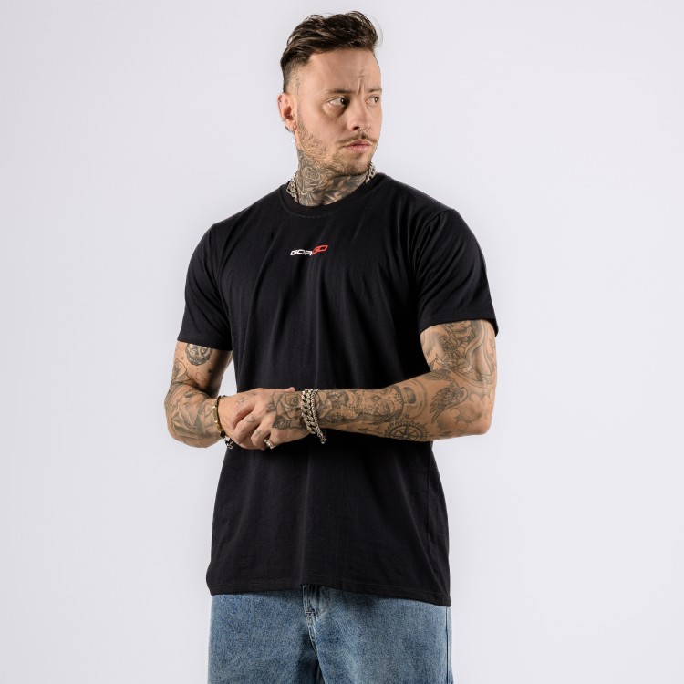 Camiseta A Boca Mente o Shape Nao Preta