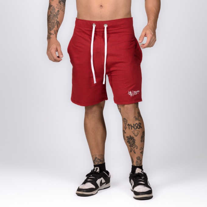 Bermuda Moletom Club Grena