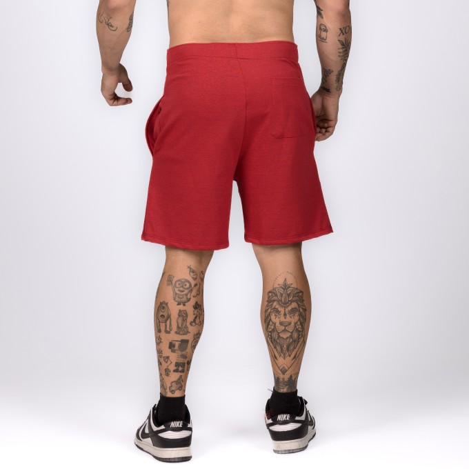 Bermuda Moletom Club Grena