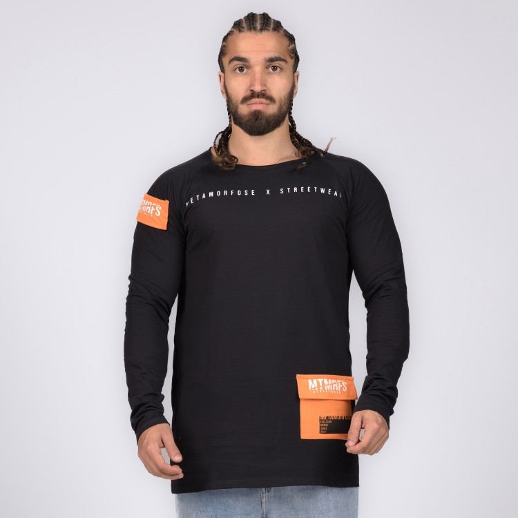 Blusa Street Outfit Preta