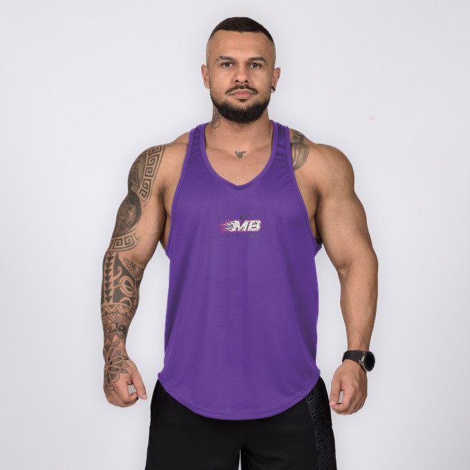 Regata Cavada Anatomic Dryfit MB Roxa