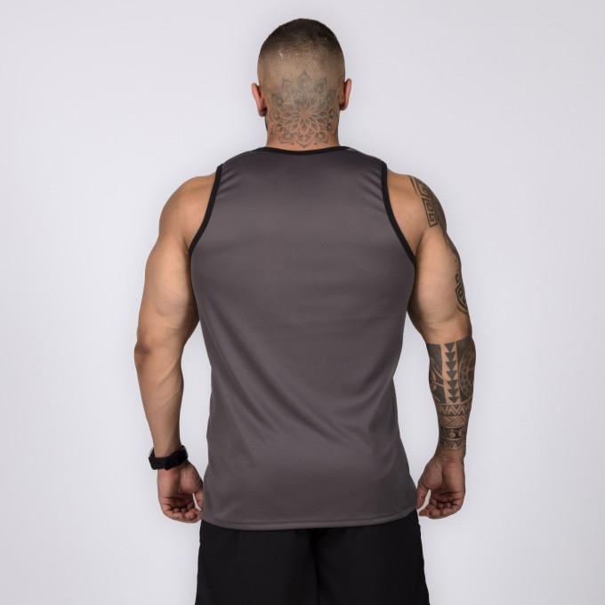 Regata Machao DryFit Grey Cinza Chumbo