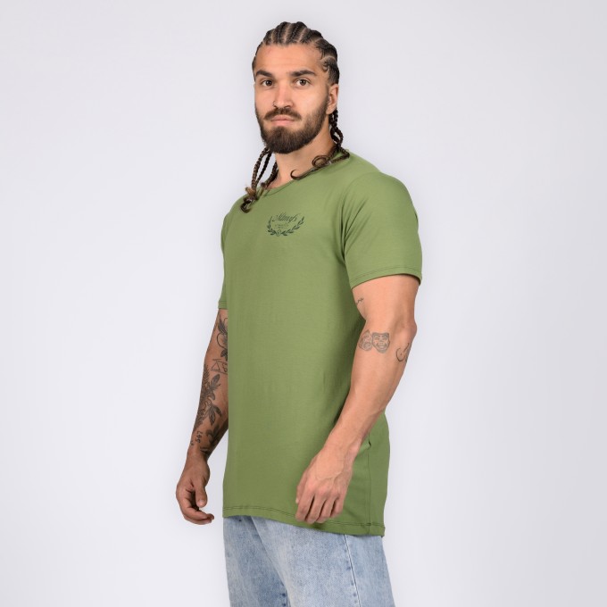 Camiseta Viscofit Griffe Verde Militar