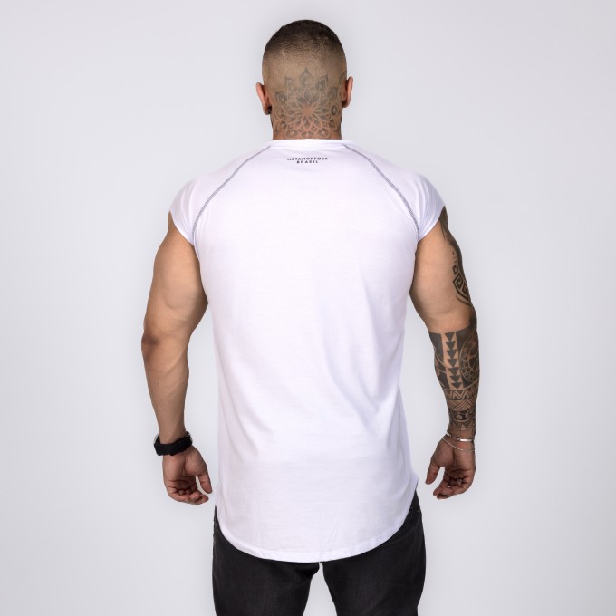 Camiseta Japonesa New York Branca