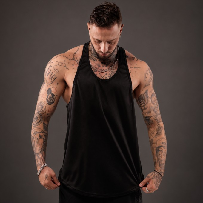 Regata Cavada Anatomic DryFit Lisa Preta