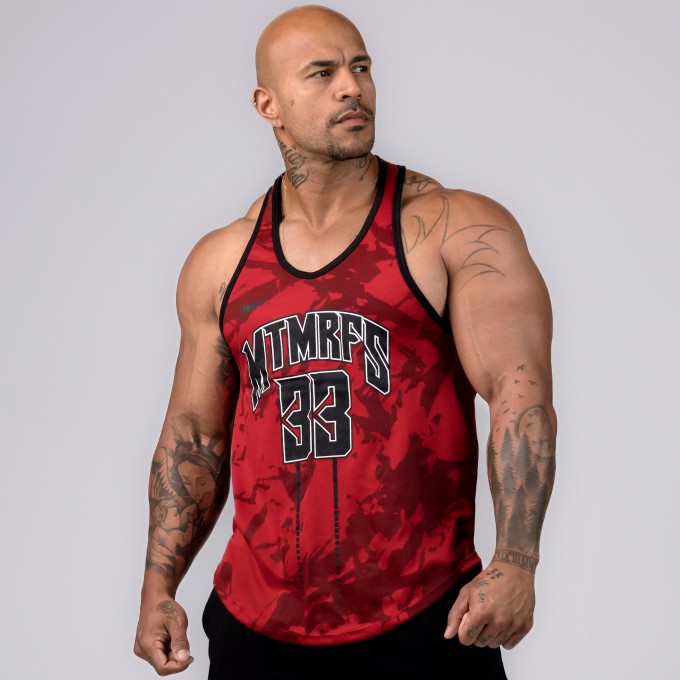 Regata Cavada Anatomic Dryfit Insane Vermelha