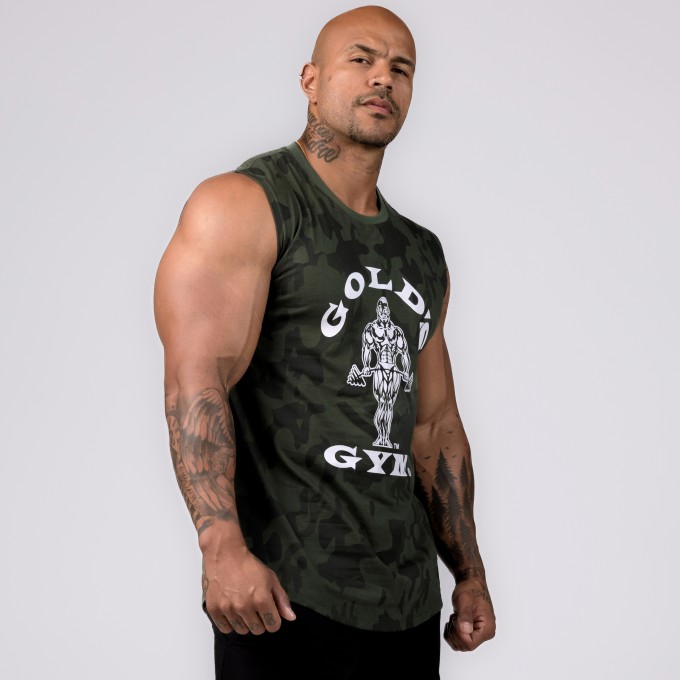 Regata Machão SLIM Golds Gym Camo
