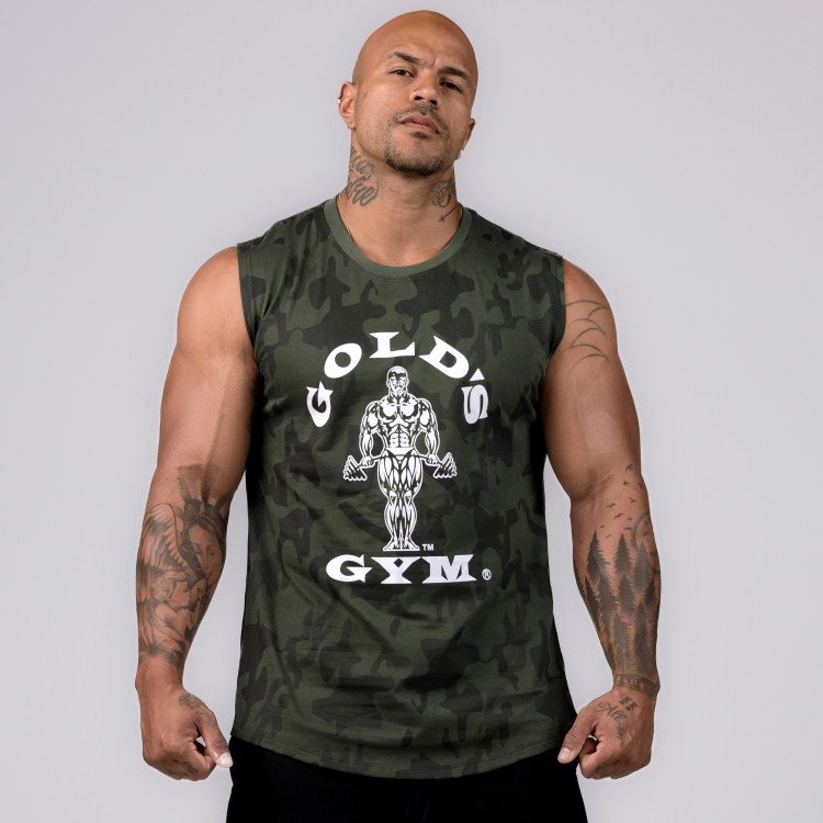 Regata Machão SLIM Golds Gym Camo