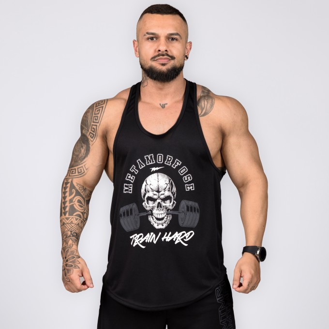 Regata Cavada Anatomic Dryfit Train Hard Preta