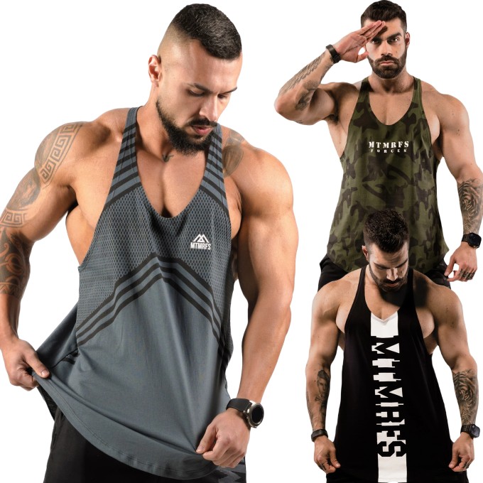 KIT 3 Regatas Cavadas Anatomic PRIME