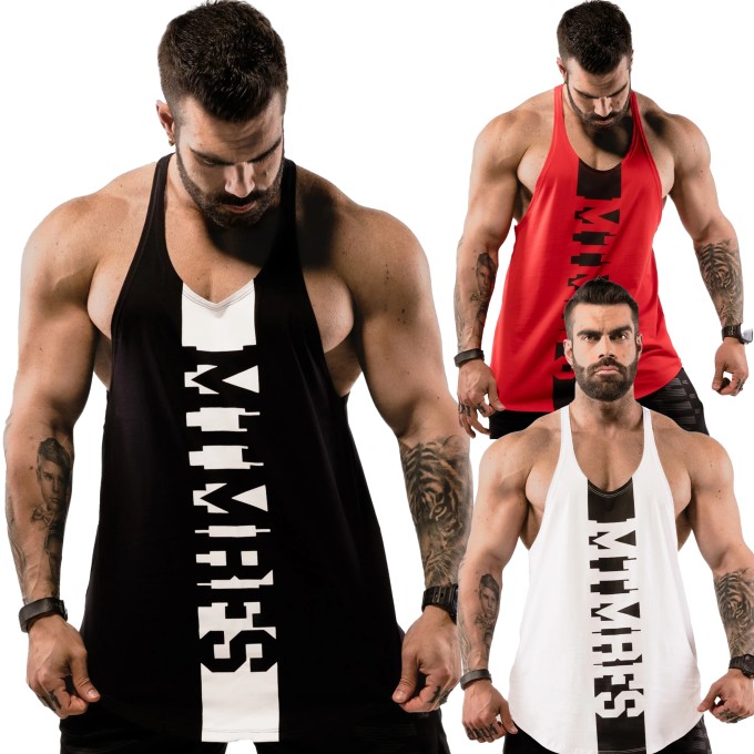 KIT 3 Regatas Cavadas Anatomic STRONG