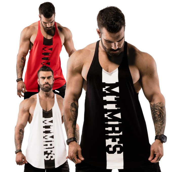 KIT 3 Regatas Cavadas Anatomic STRONG