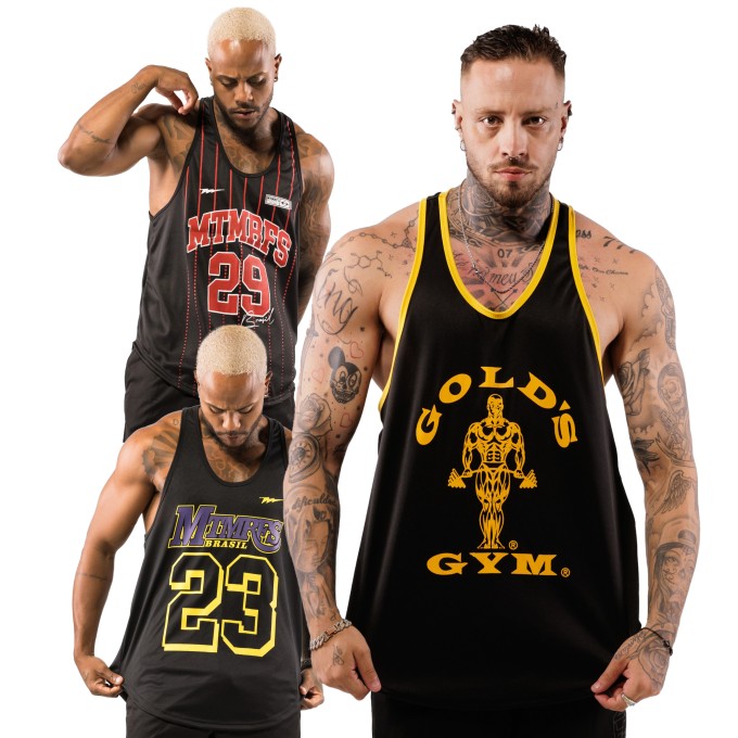 KIT 3 Regatas Cavadas Dryfit Anatomic SPORTS