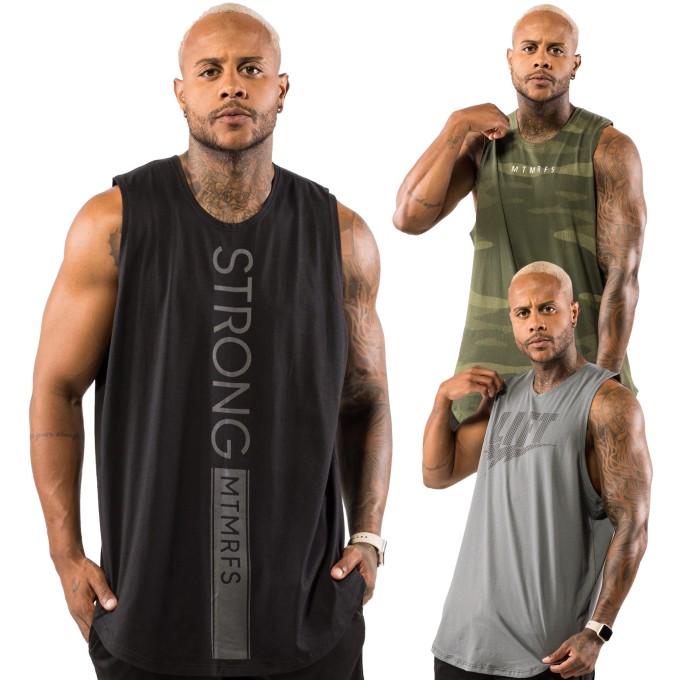 KIT 3 Regatas Machao WAR