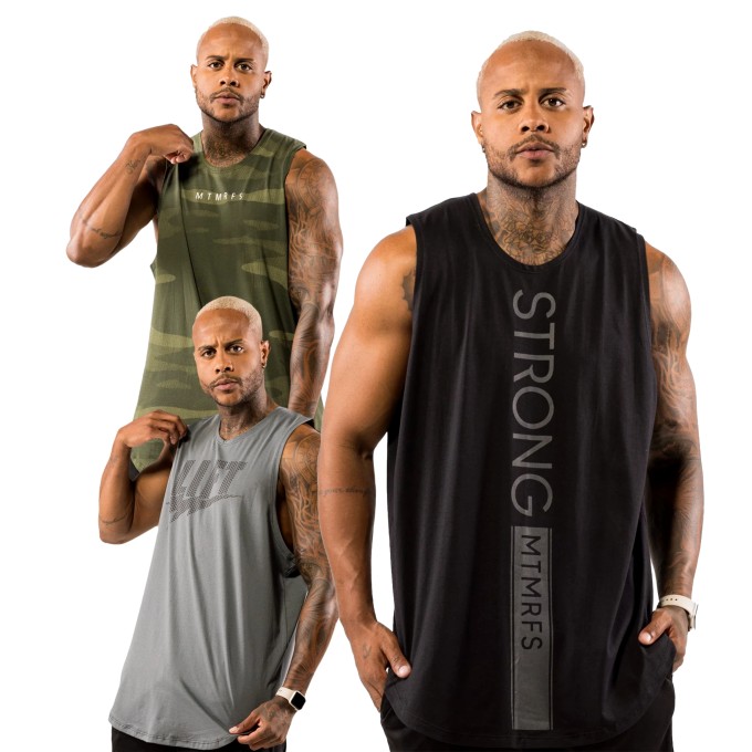 KIT 3 Regatas Machao WAR