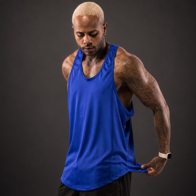 Regata Cavada Anatomic DryFit Lisa Azul Royal