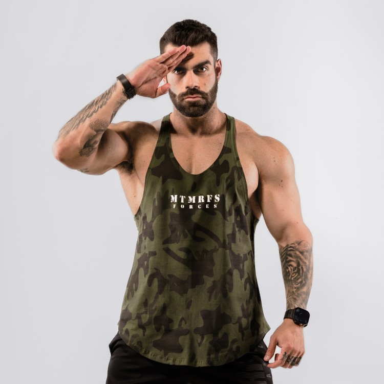 Regata Cavada Anatomic Forces Verde Militar
