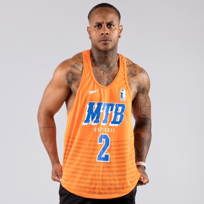 Regata Cavada Anatomic Dryfit Oklahoma Laranja