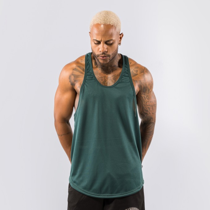 Regata Cavada Anatomic DryFit Lisa Verde Militar