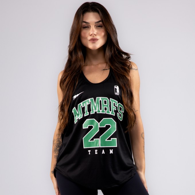 Regata Feminina Cavada Anatomic Dryfit 22 Preta