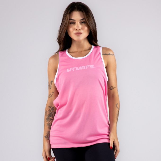 Regata Feminina DryFit Rosa