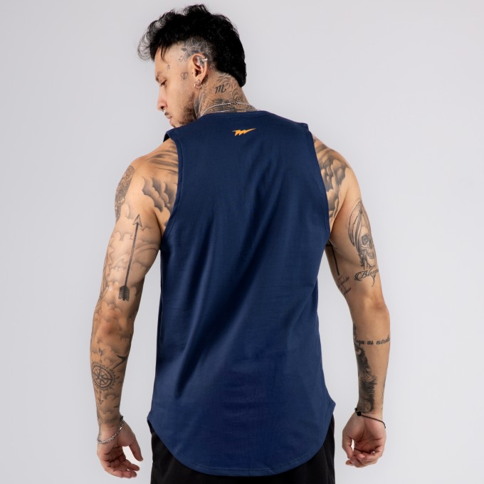 Regata Machão Cavaliers Azul Marinho