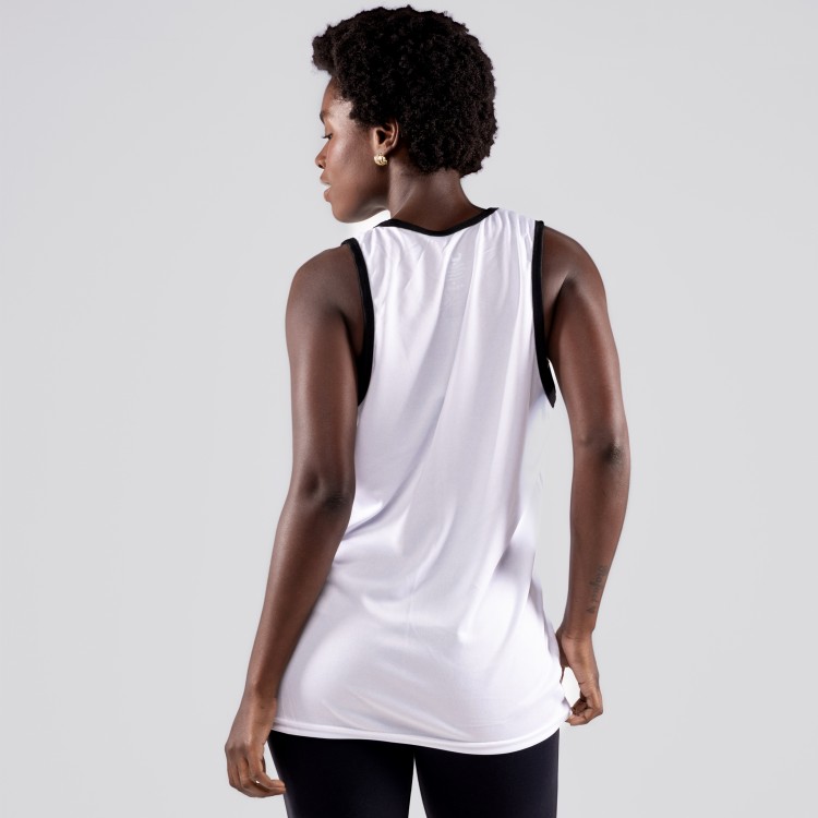 Regata Feminina Dryfit USA Bolt Branca